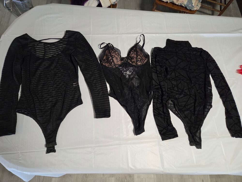 Lot of 3 Medium Bodysuits